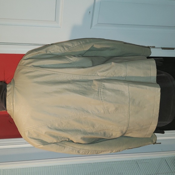 FF 💘🖤💘 ASHLEY STEWART MOTO FAUX LEATHER 22/24 JACKET COAT BRAND NEW - Picture 7 of 13